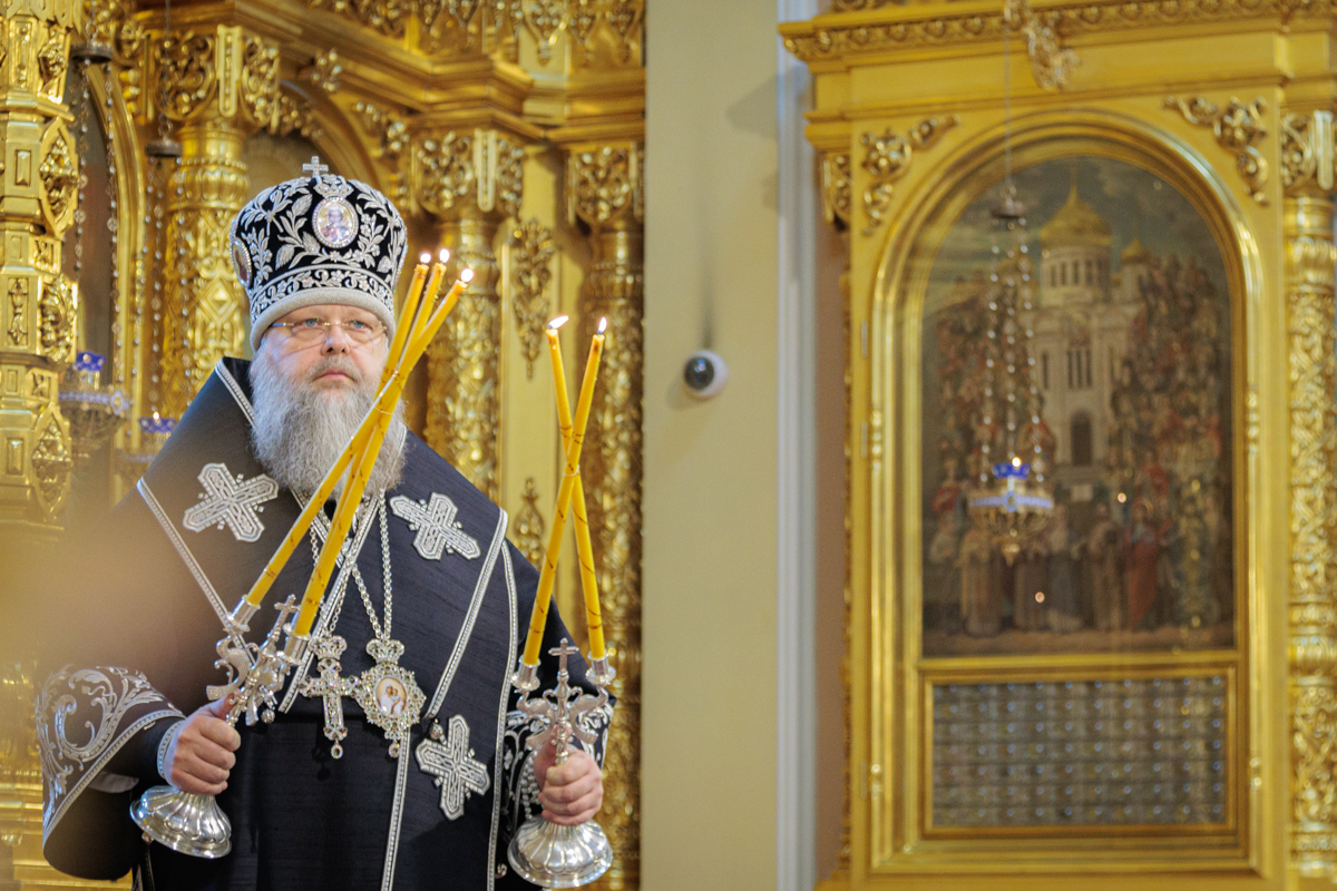 Новочеркасский собор с Пасхой