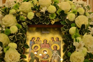 Престольный праздник в честь Собора Архистратига Михаила отметили в Иверском женском монастыре