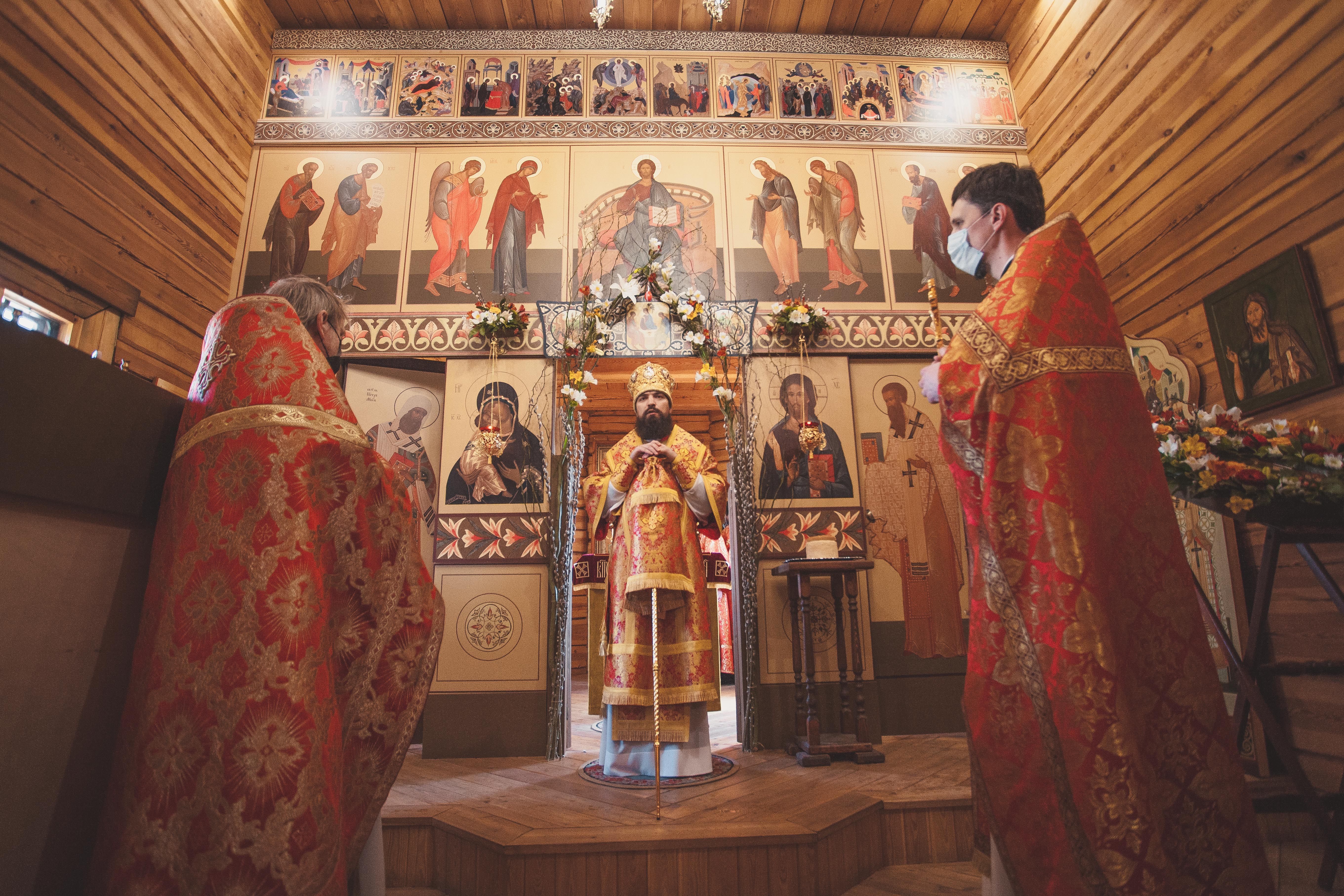 фото иконы сергия радонежского в храме