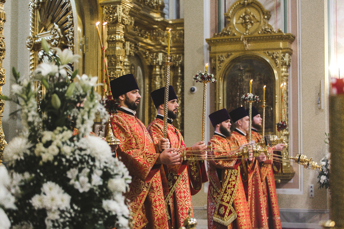 Новочеркасский собор с Пасхой