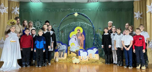 Настоятель храма Святой Троицы х. Большая Кирсановка принял участие в мероприятии, посвященном празднику Рождества Христова