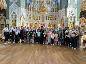 В храме св. блгв. кн. Александра Невского г. Новочеркасска состоялась экскурсия для воспитанников воскресной школы Никольского храма г. Таганрога