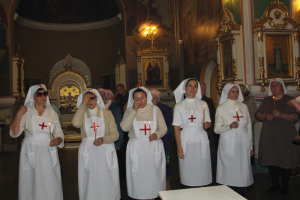 На приходе Покрова Пресвятой Богородицы состоялось посвящение в сестры милосердия