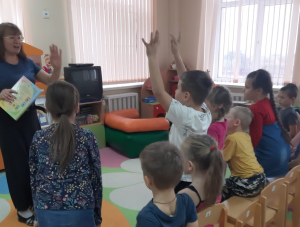 В детском саду п. Дмитриадовка начал действовать православный кружок "Добрый мир"
