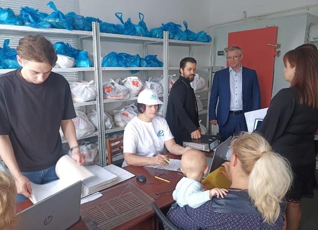Епархиальный гуманитарный центр посетили представители УФНС России по Ростовской области