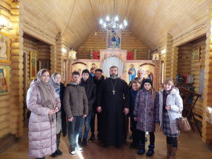 В Ильинском храме г. Таганрога состоялась беседа с воспитанниками детского дома