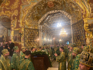 Глава Донской митрополии принял участие в торжествах по случаю дня преставления преподобного Сергия Радонежского