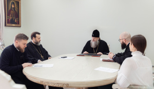 Глава Донской митрополии возглавил совещание с сотрудниками информационного отдела