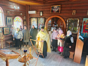 В храме Рождества Пресвятой Богородицы села Стефанидинодар почтили память святителя Тихона