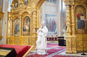 Слово по окончании Божественной литургии в Лазареву субботу в Ростовском кафедральном соборе 