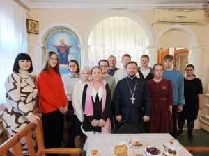 В храме святого благоверного князя Александра Невского г. Новочеркасска состоялась встреча актива молодежно-миссионерского объединения 