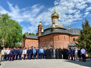 Состоялось соборное служение духовенства Азовского городского благочиния