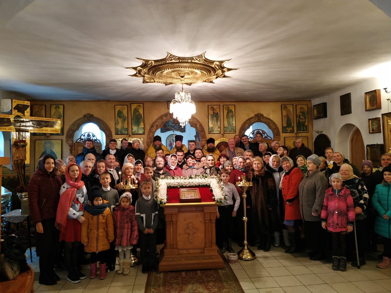 В храме святителя Николая Чудотворца с.Новониколаевка отметили престольный праздник