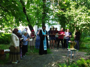 В Таганрогском наркологическом стационаре состоялся молебен перед иконой "Неупиваемая Чаша"