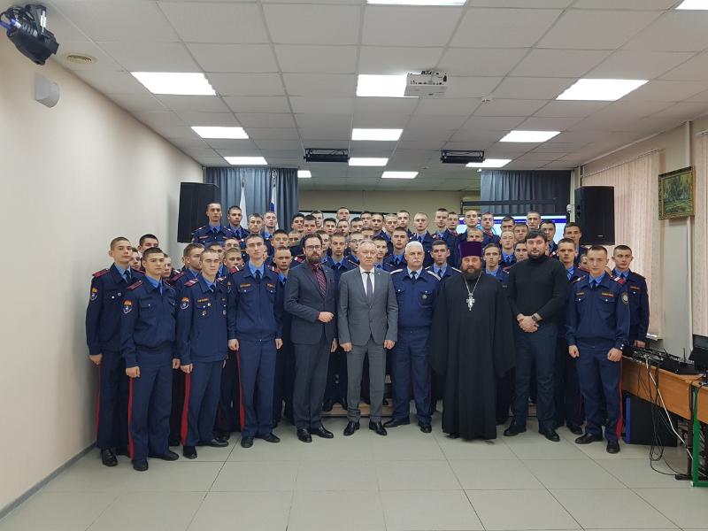 В рамках Димитриевских образовательных чтений состоялся открытый урок для воспитанников кадетских корпусов