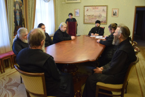 В Донском Старочеркасском Ефремовском мужском монастыре  прошел круглый стол 