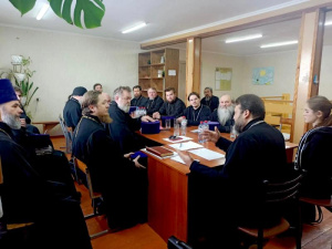 Сотрудники Епархиального информационного отдела провели выездной семинар для духовенства Азовского районного благочиния по вопросам информационной деятельности