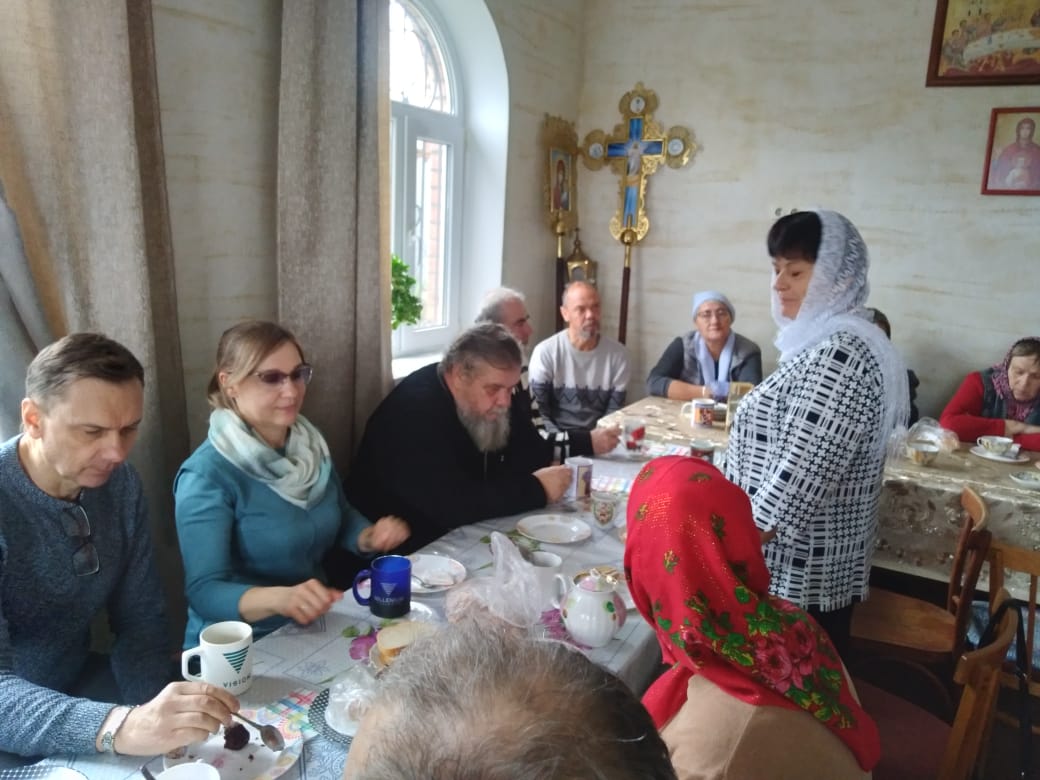 В Дарагановском храме во имя иконы Божией Матери «Неупиваемая чаша» состоялась встреча с членом Союза журналистов России