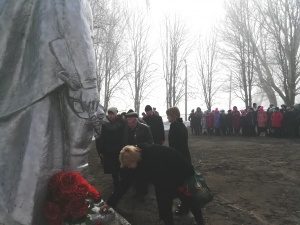 Настоятель Успенского храма принял участие в мероприятии, посвящённом 77-й годовщине со дня освобождения Куйбышевского района