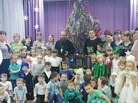 Рождественский утренник прошел в детском саду посёлка Новотроицкого