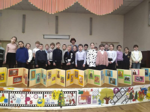Четыреста учащихся ростовской школы №15 посетили благотворительную выставку «Всякое дыхание да хвалит Господа»