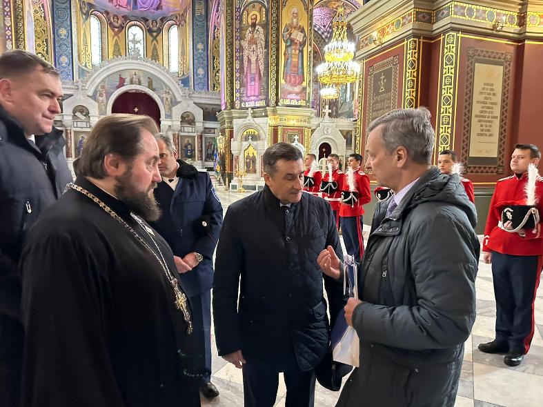 Первый заместитель председателя Совета Федерации посетил Патриарший Вознесенский собор  г. Новочеркасска