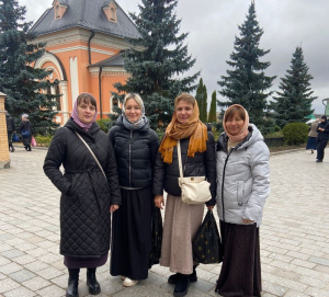 Прихожане Крестовоздвиженского храма с. Троицкое совершили паломничество в Оптину пустынь