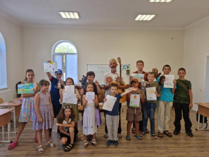 В воскресной школе Никольского храма села Николаевка состоялась творческая встреча
