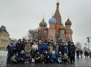 Воспитанники военно-патриотического клуба "Азовский дозор" побывали в Москве