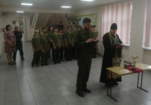 Настоятель ростовского прихода Новомучеников Российских принял участие в открытии летнего казачьего лагеря
