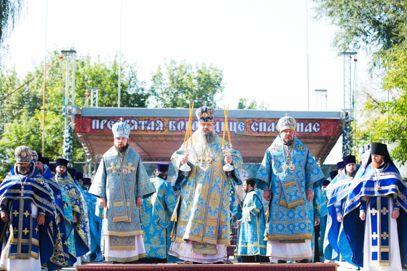 В станице Старочеркасской прошли торжества, посвященные празднованию в честь Донской иконы Божией Матери