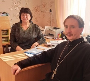 Настоятель храма священномученика Николая Попова с пастырским визитом посетил детский сад п. Красный Колос