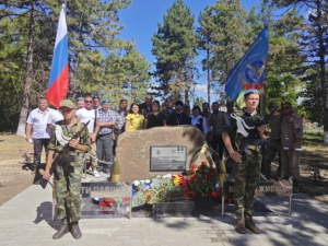 Настоятель Петропавловского храма с. Кугей принял участие в открытии памятника ветеранам 