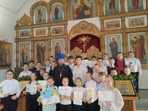 Покровский храм с.Кагальник посетили с экскурсией учащиеся средней общеобразовательной школы села