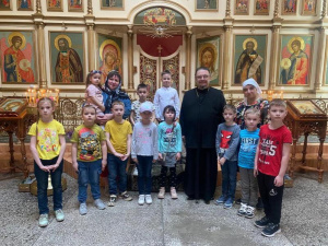 Сергиевский храм г. Таганрога посетили дети из детского сада №102 