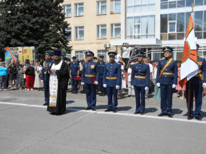 Клирик храма святителя Иоанна Златоуста принял участие в торжественном принятии присяги в одной из воинских частей Новочеркасского гарнизона