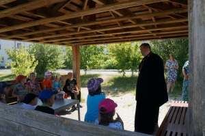 Настоятель храма святых Бориса и Глеба посетил социально-реабилитационный центр для несовершеннолетних