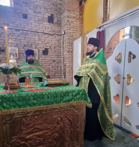Приход Святой Троицы хутора Большая Кирсановка отметил престольный праздник