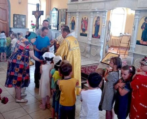 Магдалининский храм с. Андреево-Мелентьево посетили воспитанники детского сада «Сказка»