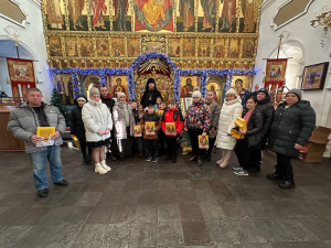 В Донском Старочеркасском Ефремовском мужском монастыре проведена акция «Дари радость на Рождество»