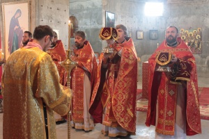 Престольный праздник отметил приход Иоанно-Предтеченского Архиерейского монастырского подворья