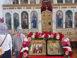 Константино-Еленинский храм города Новочеркасска отметил престольный день