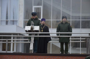 В бригаде управления 8 общевойсковой армии в г. Новочеркасске состоялся торжественная церемония принятия воинской присяги новым пополнением военнослужащих