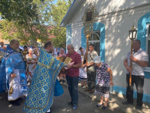  В Успенском храме села Васильево-Ханжоновка отметили престольный праздник