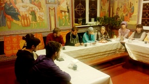 Настоятель новообразованного прихода св. вмч. Димитрия Солунского провел встречу с молодежью Западного благочиния