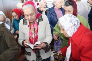 В Константино-Еленинском храме г. Новочеркасска прошла духовно-просветительская акция для пенсионеров
