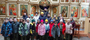 Учащиеся школы №3 г. Таганрога посетили Сергиевский храм