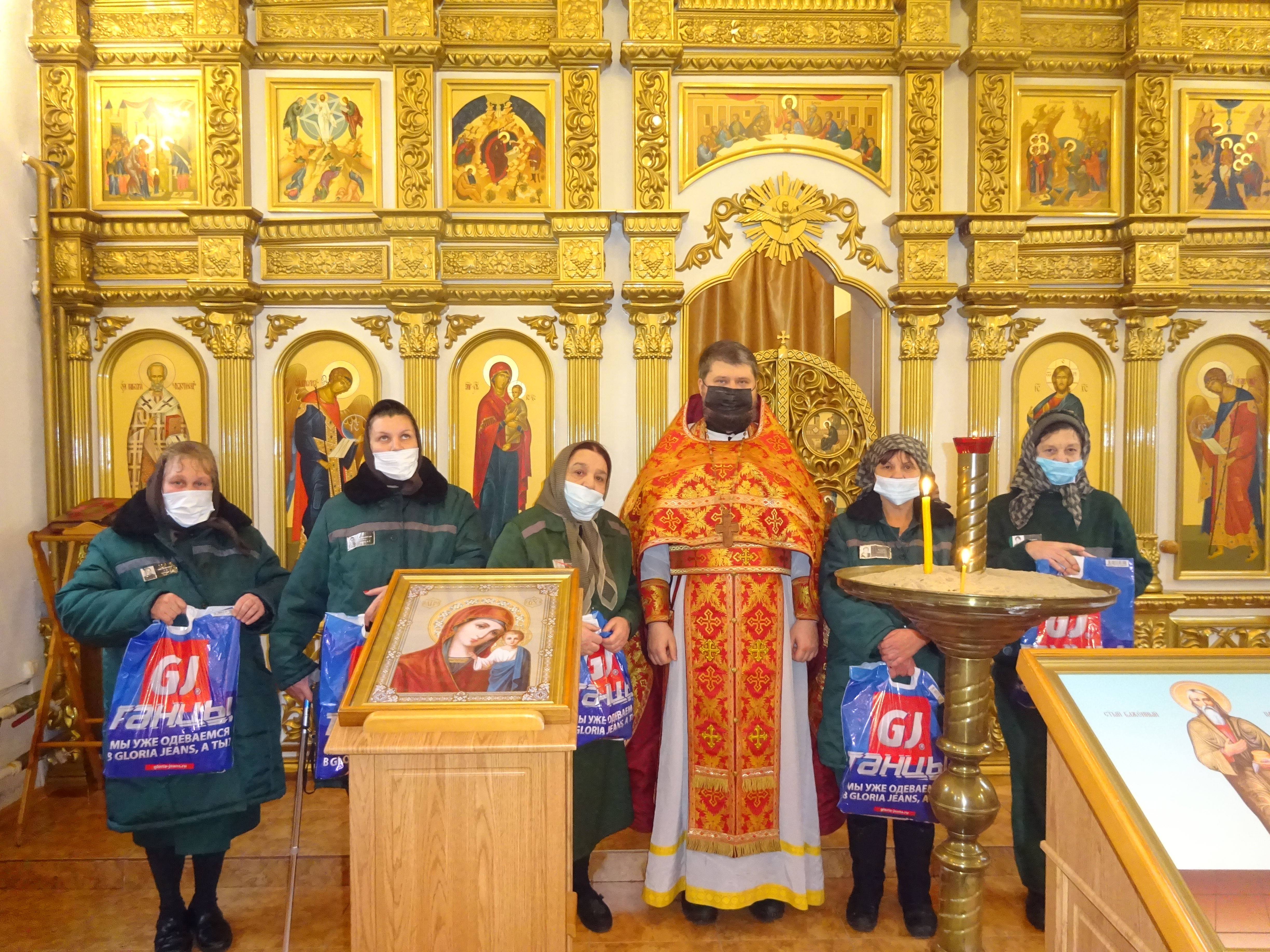 В исправительных колониях Ростовской области почтили память святой Анастасии Узорешительницы