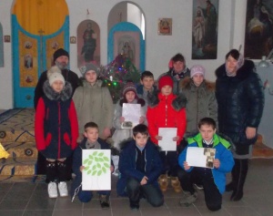 Настоятель Свято-Успенского храма с. Григорьевка провел открытый урок ОПК для учащихся средней школы