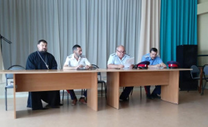 Благочинный Куйбышевского округа принял участие в отчетно-выборном казачьем круге Куйбышевского района